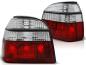 Preview: Rückleuchten für VW Golf 3 (III) 91-97 rot/weiß