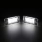 Preview: Beleuchtung LED Kennzeichenbeleuchtung Audi A3 8P A4 B6 B7 A5 A6 4F Q7 SET