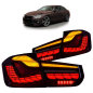 Preview: Voll LED Rückleuchten für BMW 3er F30 F35 F80 2011 - 2019 Smoke in OLED Technik