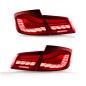 Preview: Voll LED Rückleuchten für BMW F10 Limousine 2010-2016 Rot in OLED Technik