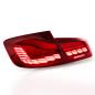 Preview: Voll LED Rückleuchten für BMW F10 Limousine 2010-2016 Rot in OLED Technik
