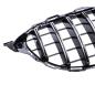 Preview: Kühlergrill Grill Black Chrom für Mercedes C Klasse W205 Sport-Panamericana GT