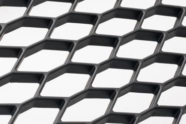 Passend für Audi A4 B7 04-09 Waben Grill Kühlergrill Front Grill + Simple Fix