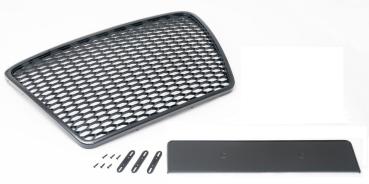 Frontgrill Sport mit Kennzeichenhalter für Audi A6 4F 05-08 Vor-Facelift