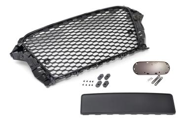 Sportgrill Frontgrill Kühlergrill Wabengrill Passend für Audi A3 8V 12-16 Wabengrill mit Emblemhalter