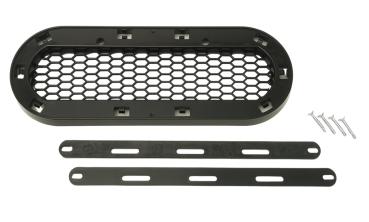 Sportgrill Frontgrill Kühlergrill Wabengrill Passend für Audi A5 S5 Waben-Grill ohne Emblem 07-11 Typ B8 mit Emblemhalter