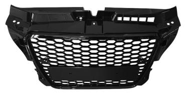 Sportgrill Frontgrill Kühlergrill Wabengrill  Passend für Audi A3 8P Grill mit PDC 08-13
