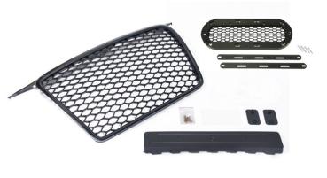 Sportgrill Frontgrill Kühlergrill Wabengrill Passend für Audi A3 8P Grill mit Emblemhalter 05-08