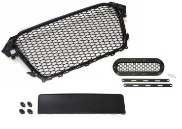 Kühlergrill Sport mit Emblem und Kennzeichenhalter für Audi A4 B8 2011-2015
