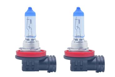 2er Set H11 55W Xenon Style Look Lampen Weiß Halogen Birnen Autolampe GLÜHBIRNEN
