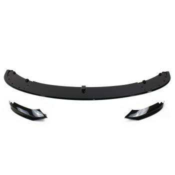 Preview: Frontspoiler Ansatz Lippe Stossstange Sport Performance +ABE+schwarz glänzend 3-teilig, passend für F32 passend für BMW 4er F32/ F33/ F36, 2013-2021