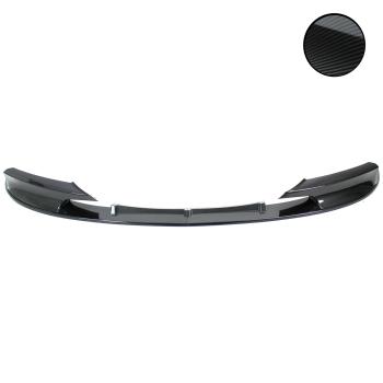 Preview: Frontspoiler Frontspoilerlippe Frontflap Spoiler Splitter Carbon Optik, 2-teilig+ABE+ für BMW F30, F31, 10/2011-2019  (nur für M-Paket)