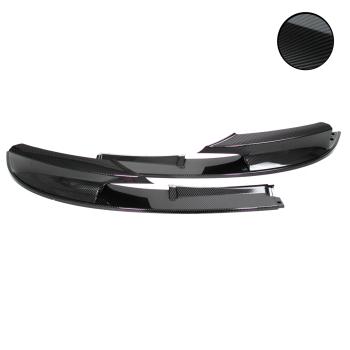 Preview: Frontspoiler Frontspoilerlippe Frontflap Spoiler Splitter Carbon Optik, 2-teilig+ABE+ für BMW F30, F31, 10/2011-2019  (nur für M-Paket)