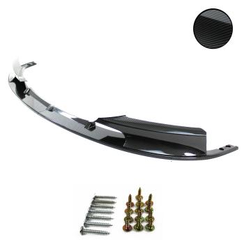 Preview: Frontspoiler Frontspoilerlippe Frontflap Spoiler Splitter Carbon Optik, 2-teilig+ABE+ für BMW F30, F31, 10/2011-2019  (nur für M-Paket)
