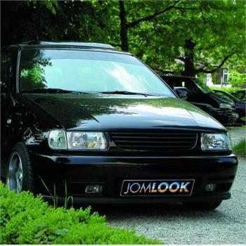 Preview: Kühlergrill ohne Emblem, schwarz passend für VW Polo 4 (6N)