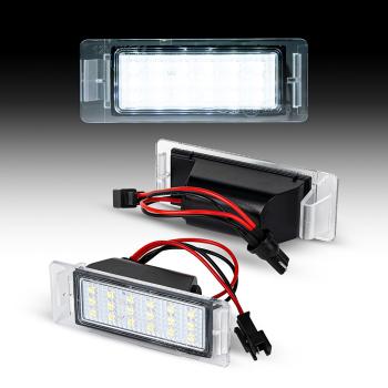 LED Kennzeichenbeleuchtung kompatibel mit Opel Mokka X – BJ 2016 – 2019