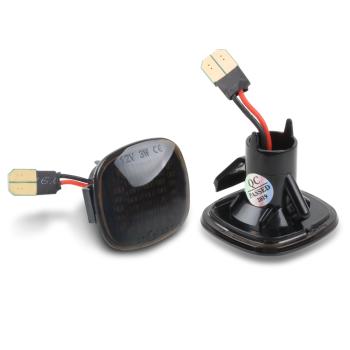 Led Seitenblinker Schwarz für Skoda Superb Typ 3U4 Bj 2001 - 2008