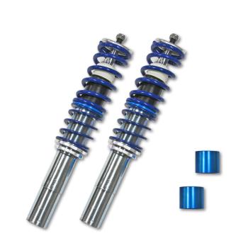 BlueLine Gewindefahrwerk passend für BMW E39 Touring 520i, 523i, 525i, 528i, 530i, 520D, 525D / TD / TDS, 530D, Baujahr 1997 - 2003, außer Fahrzeuge mit NiveauregulierungBlueLine Gewindefahrwerk passend für BMW E39 Touring 520i, 523i, 525i, 528i, 530i, 52