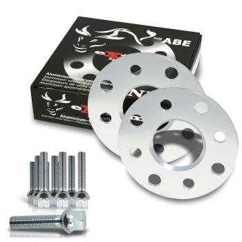 Spurverbreiterung Set 10mm inkl. Radschrauben passend für Audi A1 (8X)