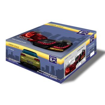 LED Rückleuchten schwarz passend für VW Golf 6 Bj. 08-12