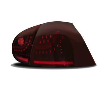 Preview: Urban Style LED Rückleuchten dunkelrot passend für VW Golf 5 Bj. 03-08