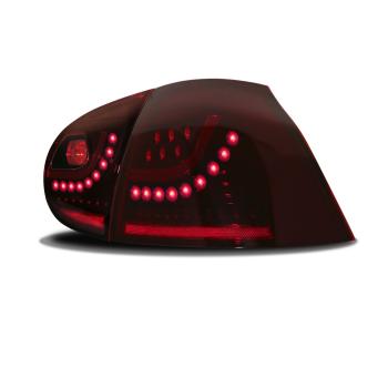 Preview: Urban Style LED Rückleuchten dunkelrot passend für VW Golf 5 Bj. 03-08