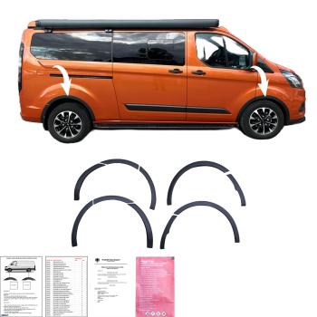 Radlaufschutz Radlaufleisten kompatibel mit FORD Transit Custom ab 2018 bis 2023