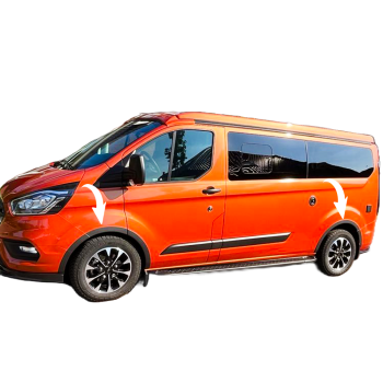 Radlaufschutz Radlaufleisten kompatibel mit FORD Transit Custom ab 2018 bis 2023