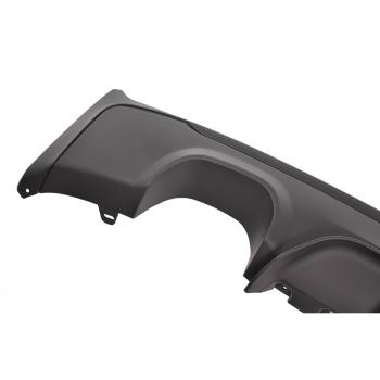 Heckansatz Heckspoiler Diffusor für BMW F22 Coupe F23 Cabrio für M-Paket 2-Rohr