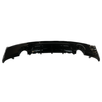 Heckansatz Heckspoiler Diffusor für BMW F22 Coupe F23 Cabrio für M-Paket 2 Rohr
