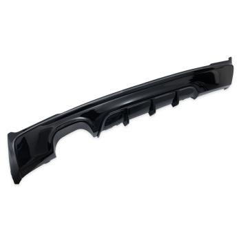 Heckansatz Heckspoiler Diffusor für BMW F22 Coupe F23 Cabrio für M-Paket 2-Rohr