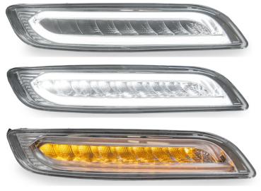 LED BLINKER + NEBEL FÜR PORSCHE 911 997 Klar  OPTIK 04-08