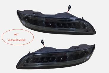 Für Porsche 997 911 04-08 LED Frontblinker Blinker LED Nebelscheinwerfer SMOKE