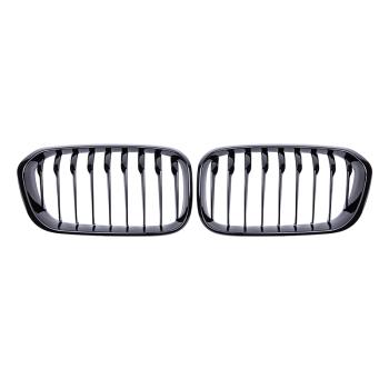 LLCTOOLS Kühlergrill schwarz Glanz passend für BMW 1er F20 F21 LCI 2015-