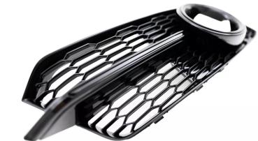 Preview: Frontgitter Set Schwarz Glanz S-Line passend für Audi A6 C7 Facelift 2014-2018