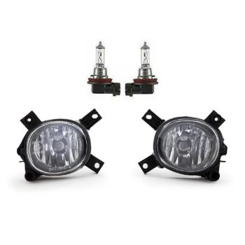 Set Nebelscheinwerfer Smoke klar +H11 passt für Audi A3 8P 03-12 A4 8E B7 04-