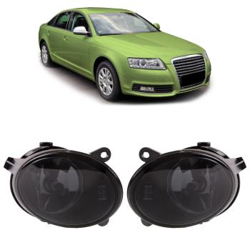 Set H8 Nebelscheinwerfer Klarglas Smoke passt für Audi A6 4F 4F2 4F5 2004-2008