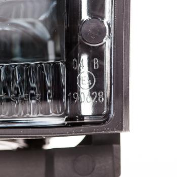 Nebelscheinwerfer SET Klarglas smoke + H3 Birnen für BMW E30 Facelift ab 1987