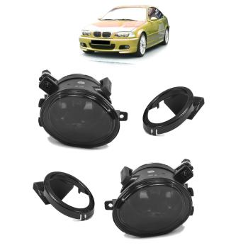 Set Nebelscheinwerfer Set Smoke Schwarz Set passt für BMW E46 E39 M Paket M3 M5