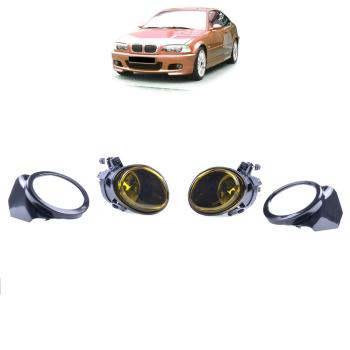 Nebelscheinwerfer Set für BMW E46 E39 M Paket Technik M3 M5 Klarglas Gelb+HB4