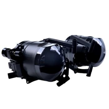 Nebelscheinwerfer Set Klarglas Smoke Schwarz passt für BMW 5er E60 E61 M Paket