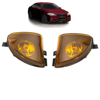 Set Nebelscheinwerfer Klarglas gelb H8 für BMW F10 F11 ab 2010-2013