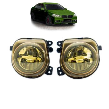 Satz LED Nebelscheinwerfer Gelb Schwarz passend für BMW 5er F10 F11 F07 LCI 13>