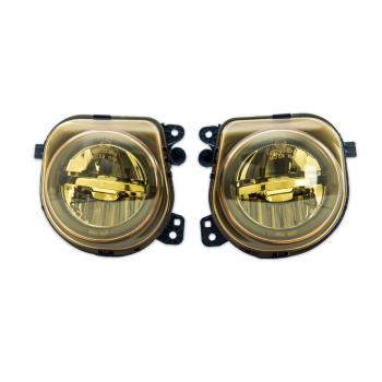 Satz LED Nebelscheinwerfer Gelb Schwarz passend für BMW 5er F10 F11 F07 LCI 13>
