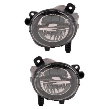 Set LED Nebelscheinwerfer Klarglas kompatibel mit BMW 3er F30/F31/F34/F35 und  4er F32/F33/F36 alle Modelle