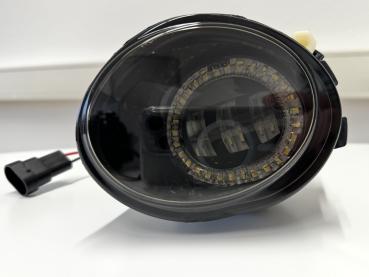 LED Nebelscheinwerfer Set für BMW 5er E39 95-04 , 3er E46 Coupe/Cabrio/Lim/Touring 98-07 schwarz/rauch (M-Paket)