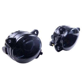 SET Klarglas HB4 Nebelscheinwerfer Schwarz Smoke für VW Touareg (7L)