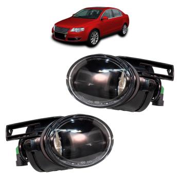 SET Nebelscheinwerfer klar Chrom LI+RE für VW Passat 3C Modelle + HB4 Birnen
