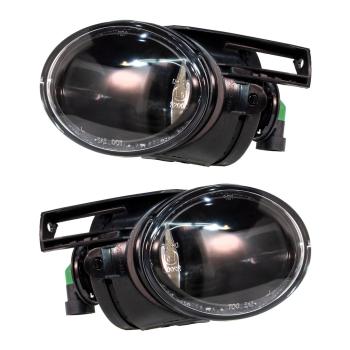 SET Nebelscheinwerfer klar Chrom LI+RE für VW Passat 3C Modelle + HB4 Birnen