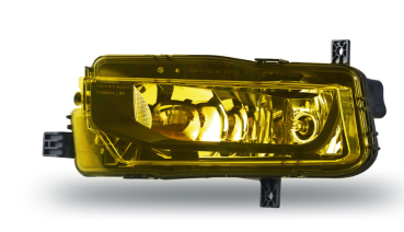 Set Nebelscheinwerfer Klarglas Gelb + H11 Birnen passt für VW T6 T6.1 ab 2015